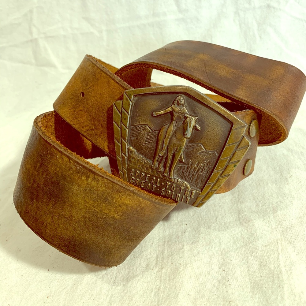 Appeal to the Great Spirit Men's Buckle Size 36-38